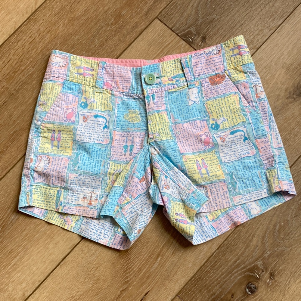 Lilly Pulitzer The Callahan Short Written In The Stars Astrology Size 00